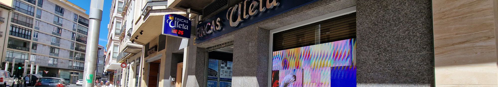 Amplia oferta de locales y oficinas en Vitoria-Gasteiz. Fincas Uleta en Vitoria-Gasteiz